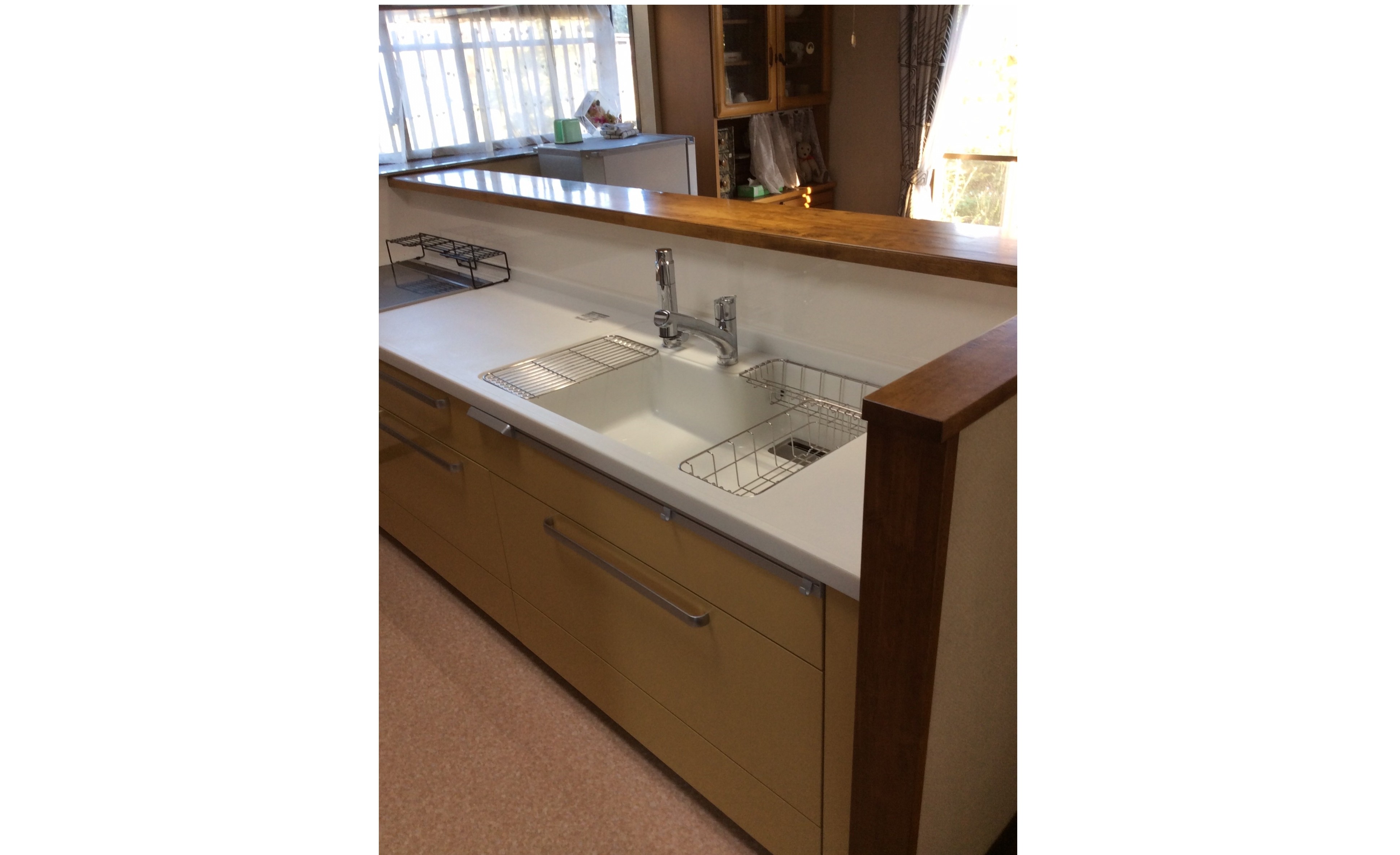 枚方市 システムキッチン取替工事 パナソニック ラクシーナ 商品定価✕６０％オフ株式会社フォワードBHL