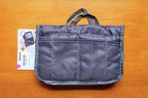 ダイソーの仕切り鞄で鞄の中を整理整頓