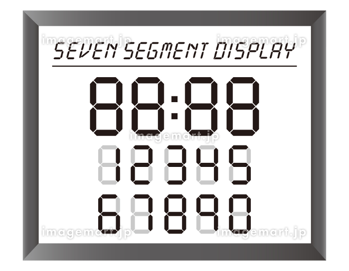 PCやスマホから使える7セグメントLEDディスプレイ - PC Watch