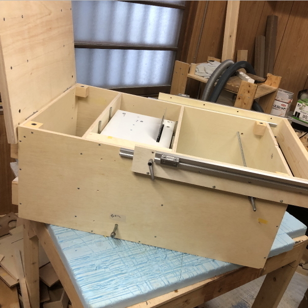 愛用の自作テーブルソーとトリマテーブル Handmade tablesaw