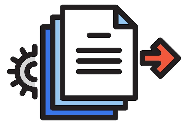 書類・ファイルアイコンフリーのアイコンイラスト素材 icon-pit