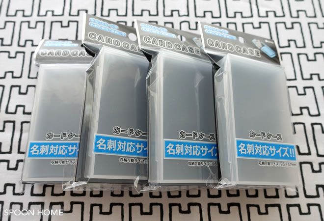 セリアの名刺ケース プリクラTikTok