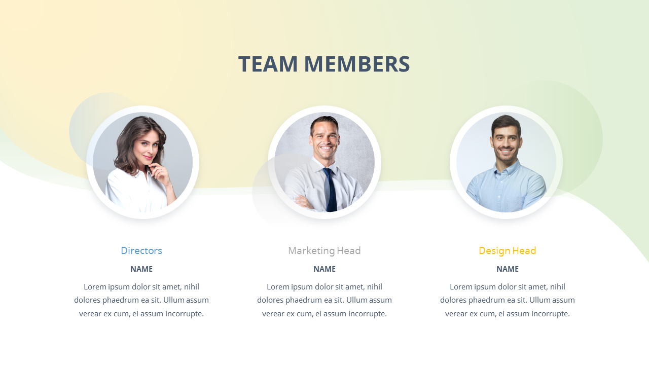 参考にしたいメンバー一覧のスライドデザイン厳選4選！ - スラデザスラデザ