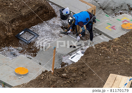 住宅のベタ基礎ができまで②墨出し・配筋 豊橋・湖西・田原で建てる木の家・注文住宅なら建築屋kateiデザイン、性能、コストのバランスを意識した地元密着の家づくり建築士と大工がつくる丁寧な家づくり豊橋の工務店 建築屋katei