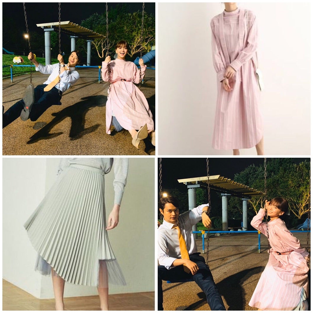 わたナギ 3話 ご覧いただきありがとうございました❣ 3話はメイちゃんのファッションも沢山出てきました♡ ピンクのグラデーションコーデも襟付きのシャツだと甘くなりすぎずGood👍🏼 沢山アップしていきますね◎玄関でこんな風に出迎えられたいですねメイちゃん可愛