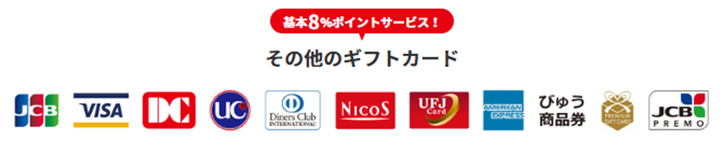 ビックカメラギフトカードビックSUPERサービス