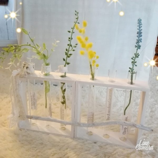 １００円グッズで試験管スタンドDIYで作るオシャレインテリア 金曜大工