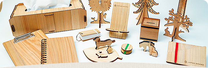 ご案内 少量からでも注文OK！名入れノベルティのススメ木製ノベルティのガハクラ