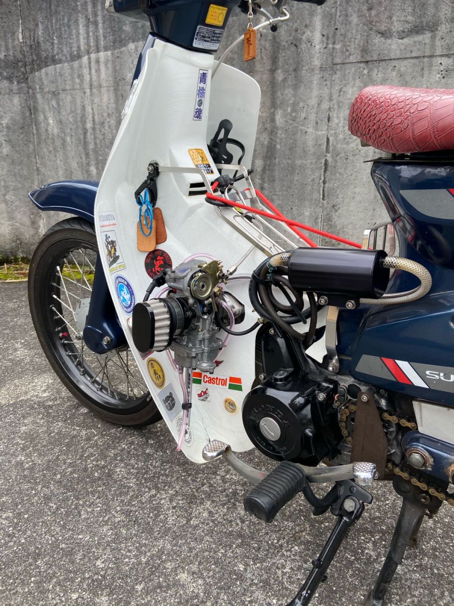 ホンダ スーパーカブ５０ フルカスタムＧｒａｖｅｌ Ｃｒｅｗ新車・中古バイクなら グーバイク