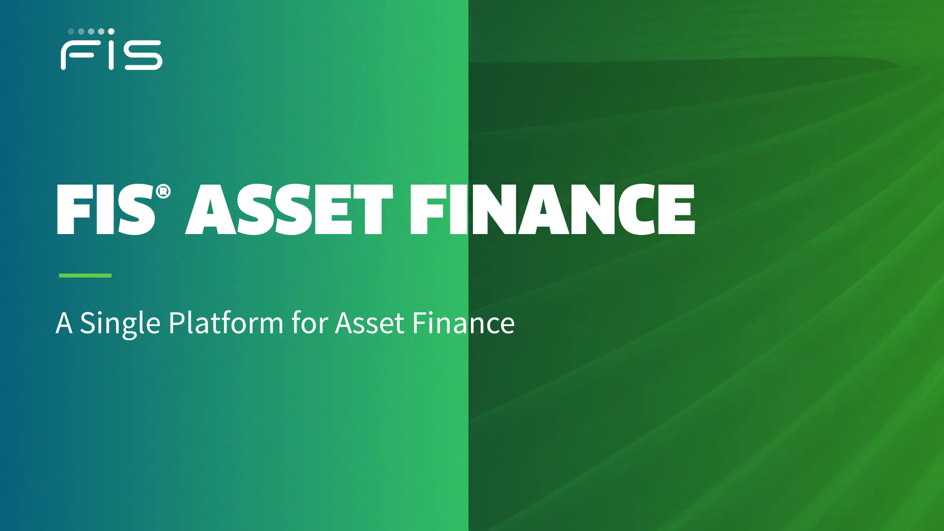 Introducing FIS Asset Finance