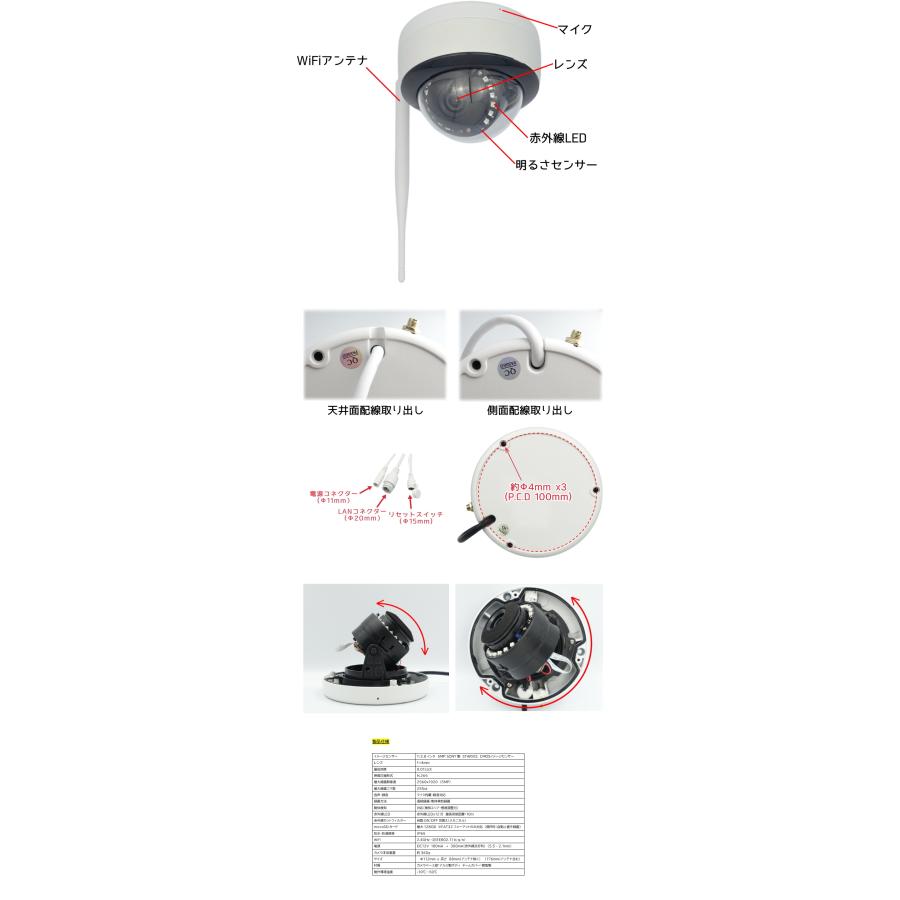 ドーム型防犯カメラの見え方とは全方位映る仕組み・導入時の注意点クラウド防犯カメラ・監視カメラの設置工事、購入のご相談なら「カメチョ」