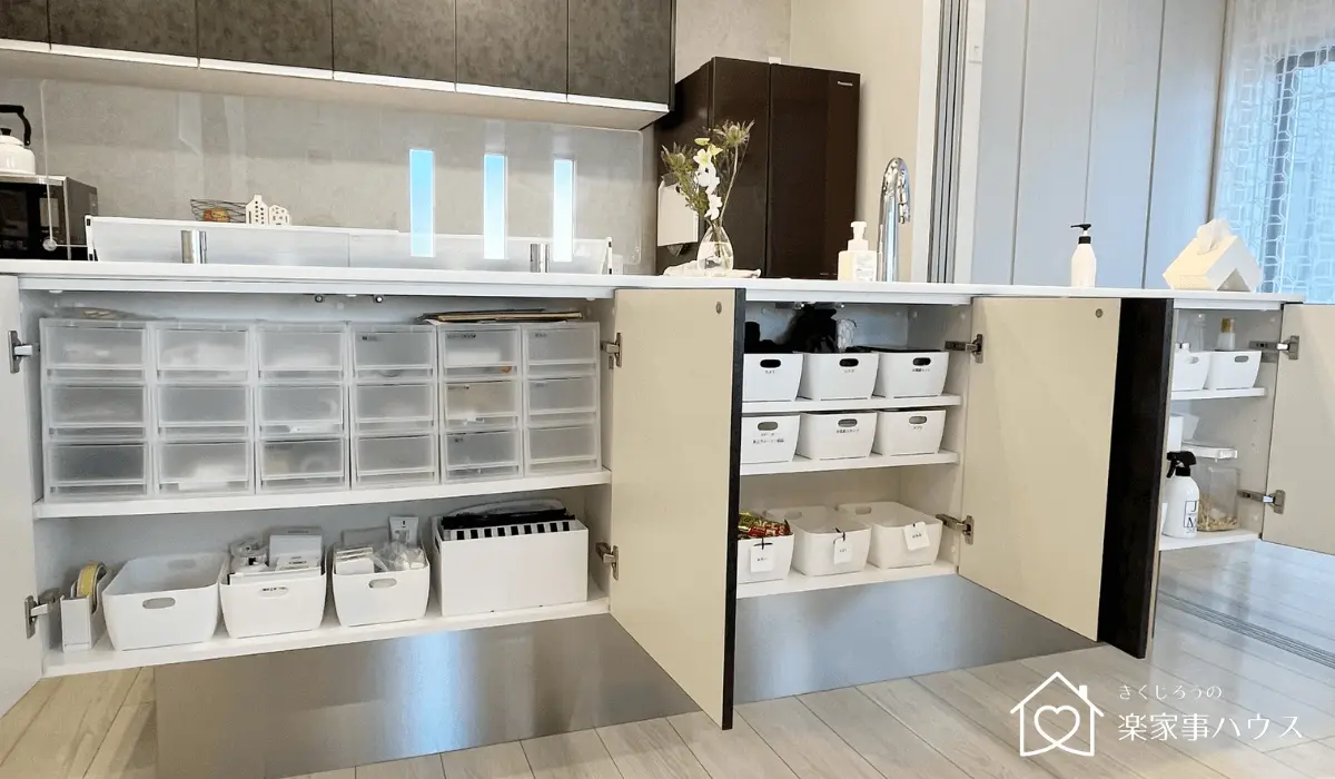 パナソニック製 吊り戸棚 カップボード 壁面収納 こだわりポイント キッチン編②