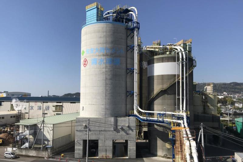 住友大阪セメント㈱加治木ＳＳ「セメントサイロ」 : 有限会社有村工業・鹿児島県姶良市