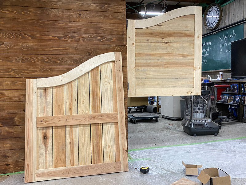 ウエスタンドアディスプレイ什器の専門店 Studio joy施工事例