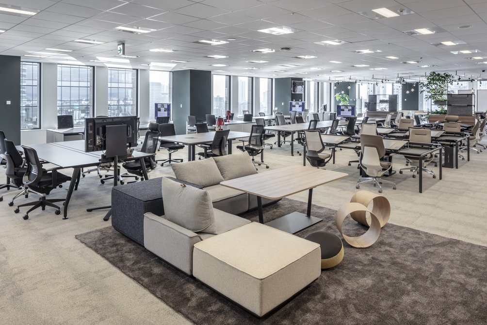 オフィスレイアウトはデスク配置が基本！業務効率の上がるレイアウトのコツとパターン事例集 - オーダー家具、インテリア通販のアーネインテリア 公式