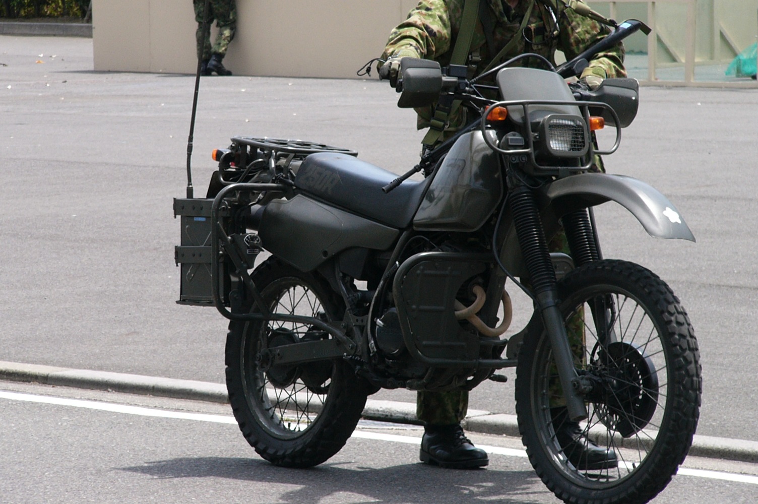 ホンダ XL250R 自衛隊 偵察 オートバイ 防衛庁