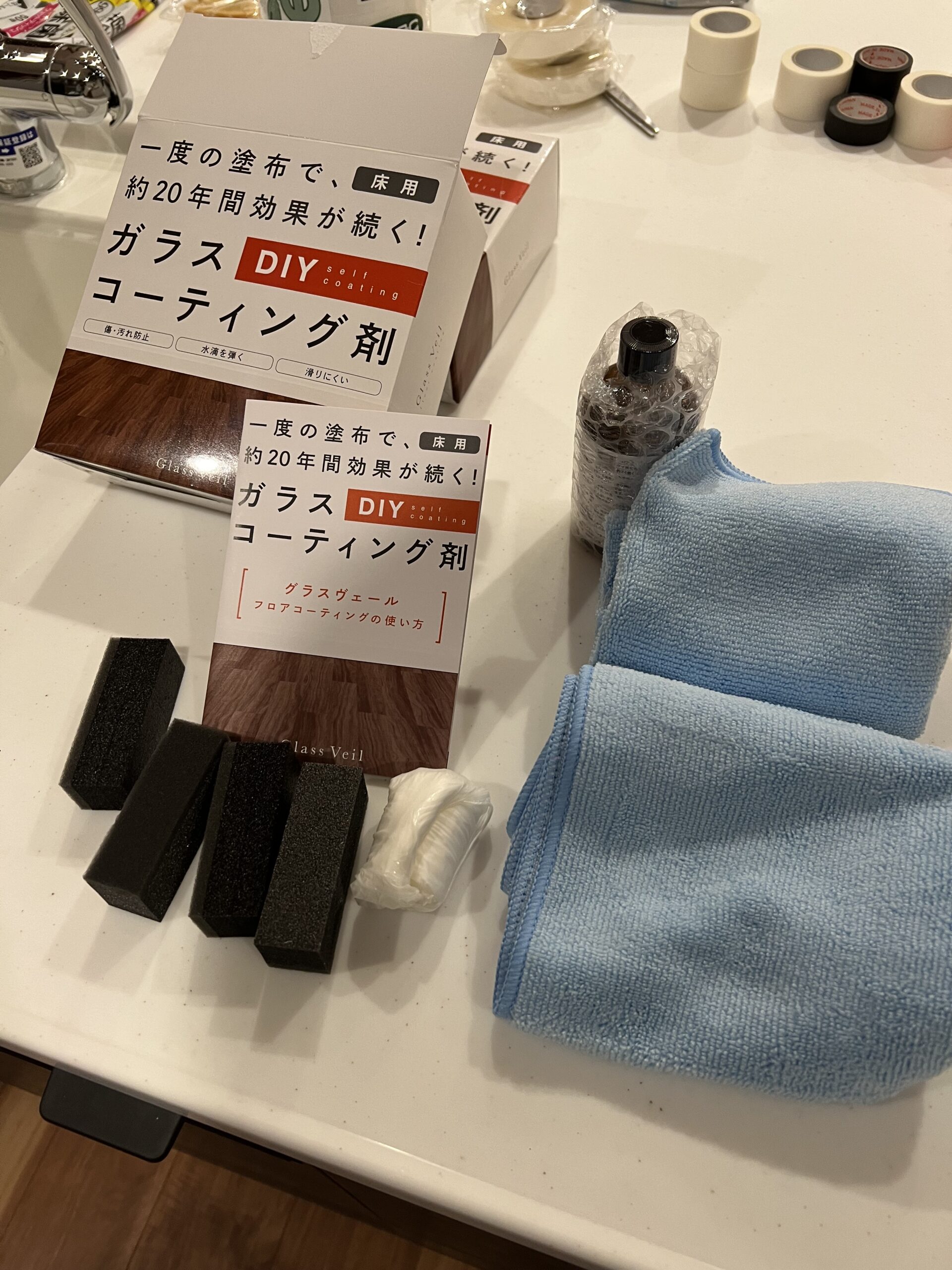 Glass Veil 床用DIYガラスコーティング剤 - コトナレ