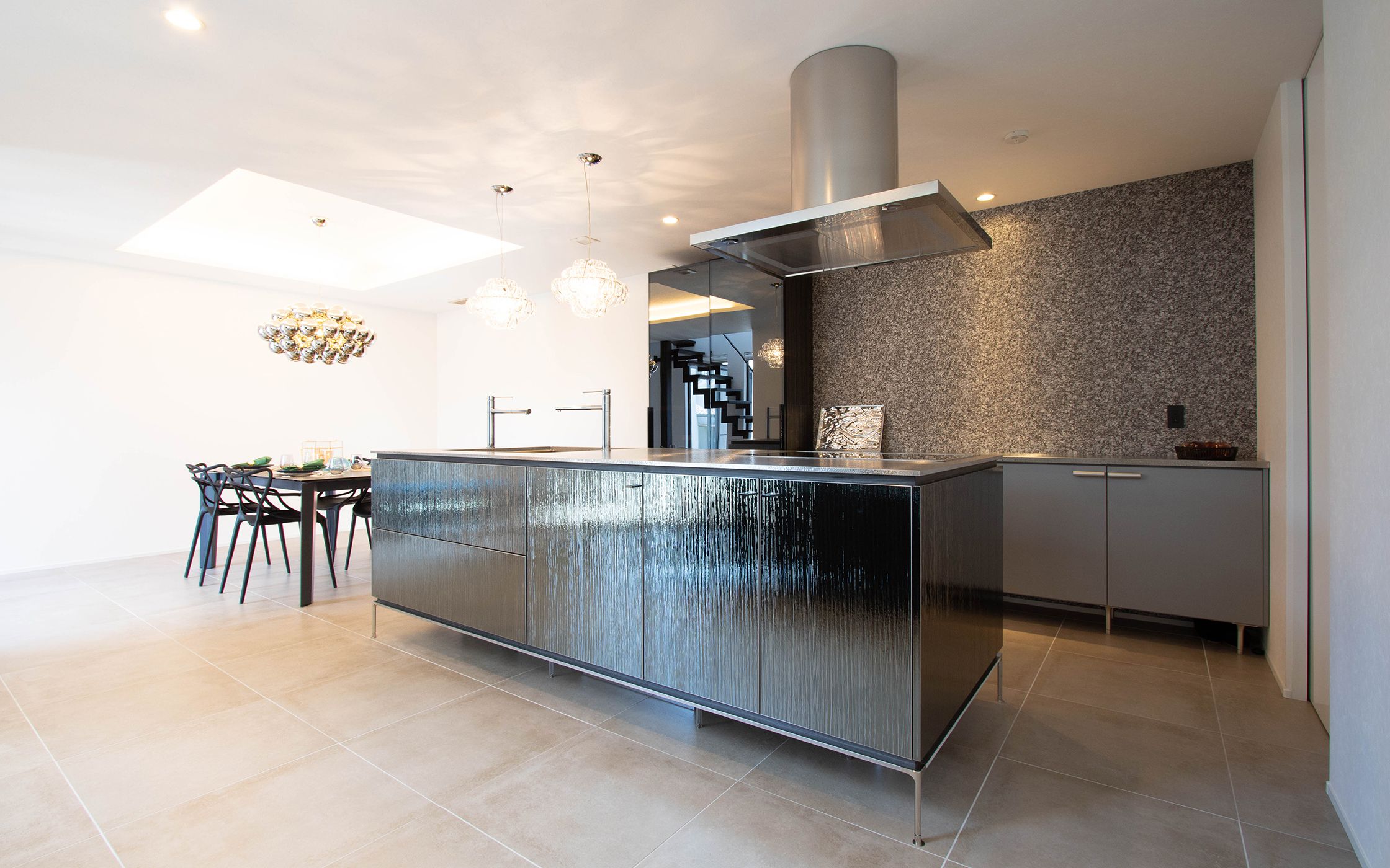 薄型レンジフード アイランド型 W900 ブラック スリムタイプKB-PT003-21-G234レンジフードキッチンtoolbox