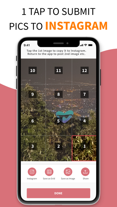 インスタの写真を目立たせる「グリッド」の使い方