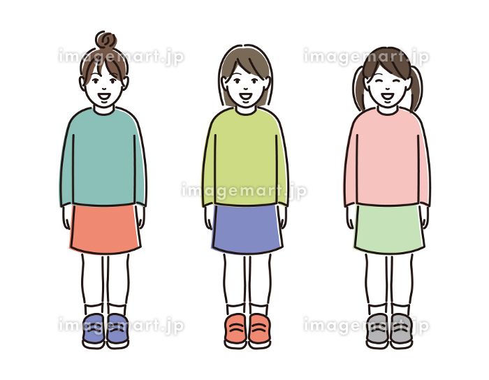 立っている男の子 グリーンのシャツ の無料フリーイラスト咲くっとイラスト さくっといらすと