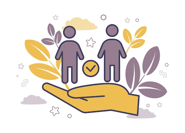 仲介業者のイラスト素材 - PIXTA