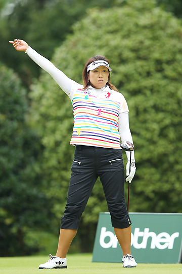 福嶋晃子 NEC MIZUNO GOLD CREST L字パター 35inch Akiko・Fukushima ミズノ