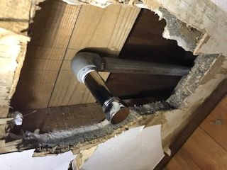 給湯器配管の漏水修理オシカモ住設ホームページ