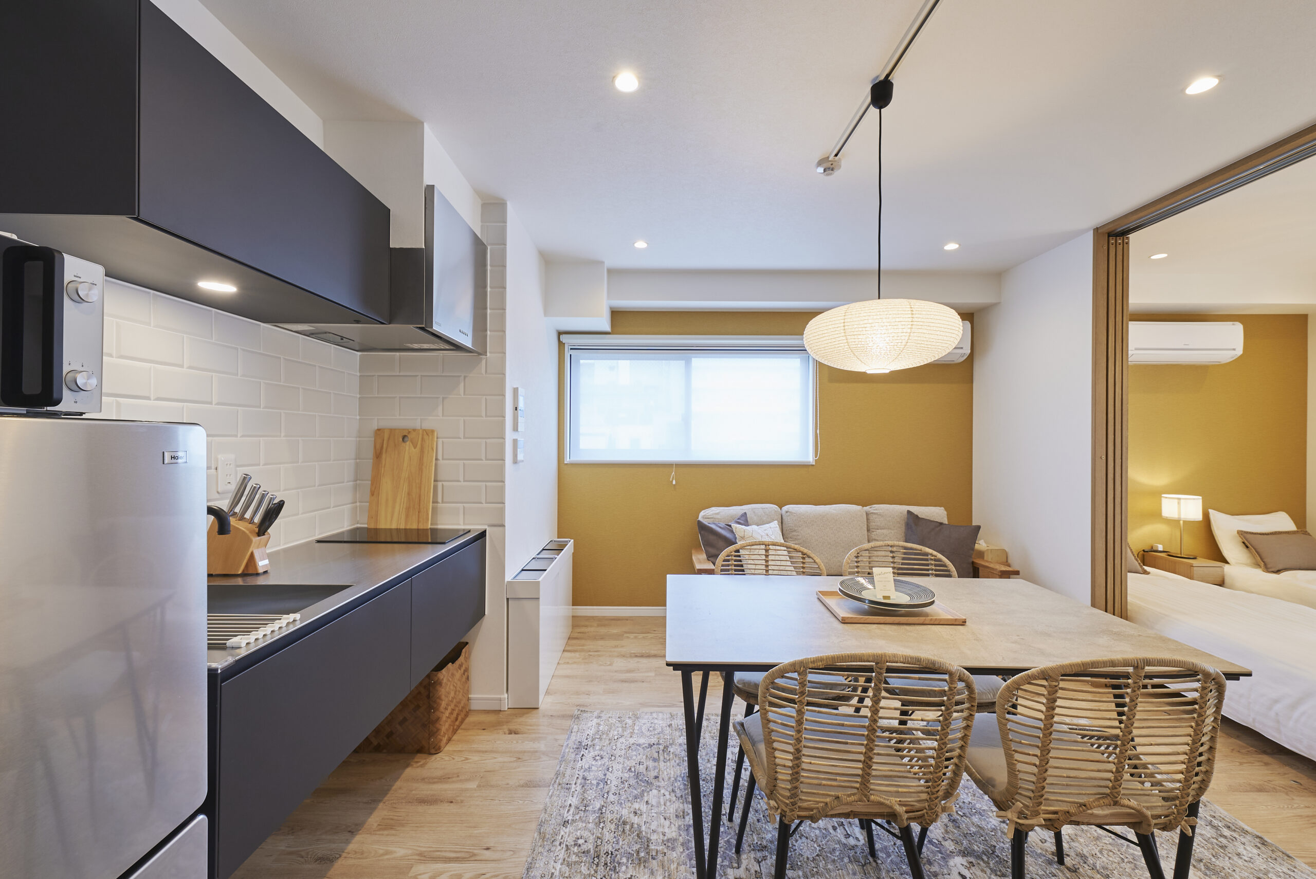 鉄骨造リノベーション事例むき出し梁を活かしたおしゃれ空間づくり静岡県静岡市の池田建設株式会社パナソニックリフォームクラブ