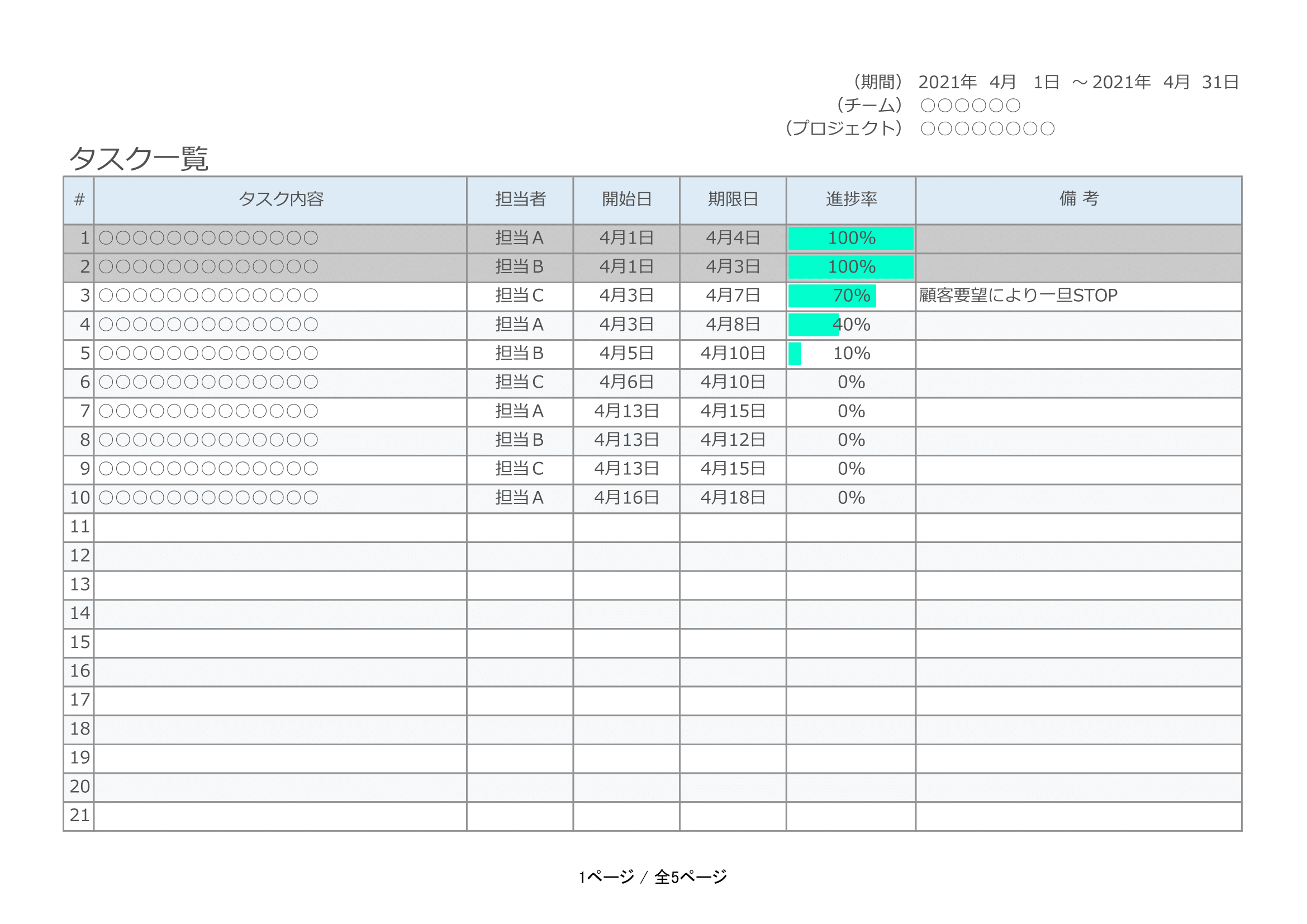プロジェクト管理のテンプレート13選！代表的な手法についても解説- Qiita Team 社内向け情報共有サービス