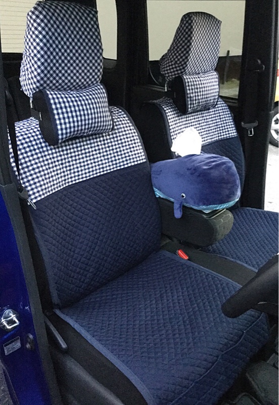 装着するだけ シートカバーでボロ車が生まれ変わる!!レザーとコーデュロイ生地でもはやカフェ椅子