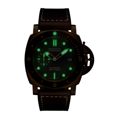 パネライ最新入荷 サブマーシブル ブロンゾ 47mm 自動巻き - 小売価格30,900円