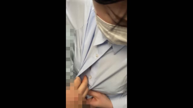 痴漢願望あり？満員電車でまさかのオナニーしてるJK盗撮！盗撮動画アンダーワールド