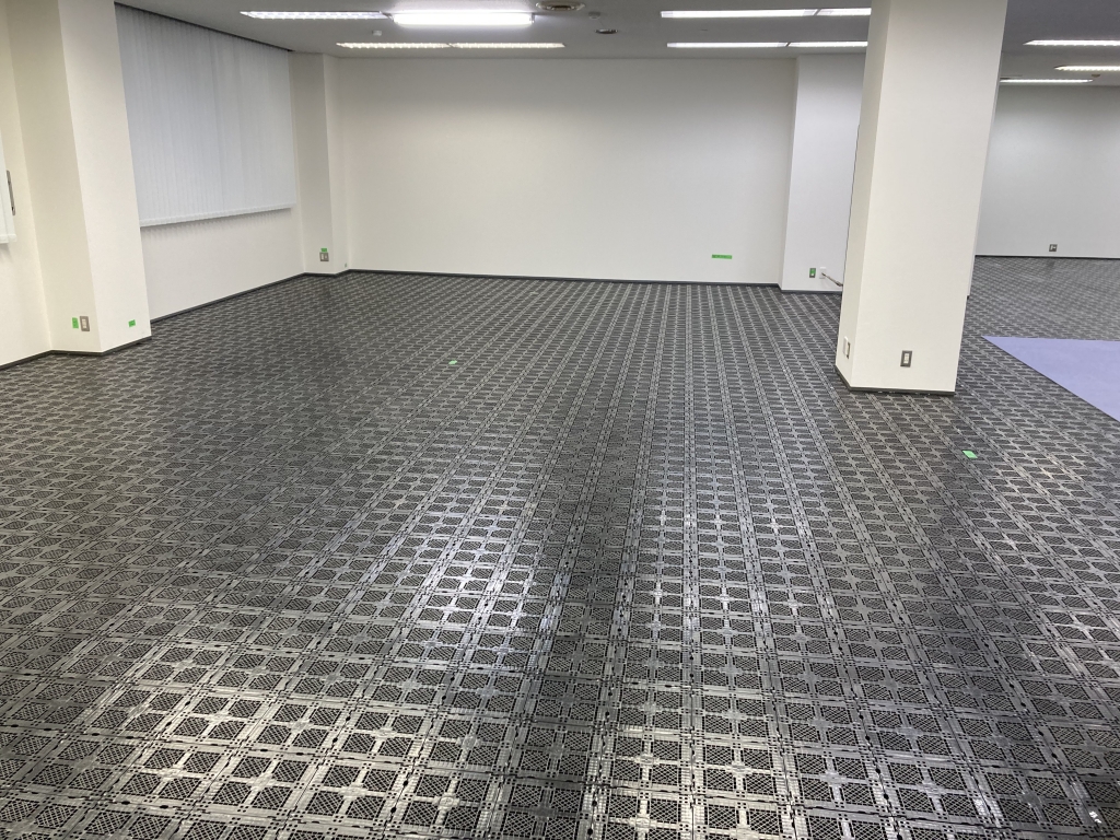 床下配線工事大阪堺オフィスリファイン