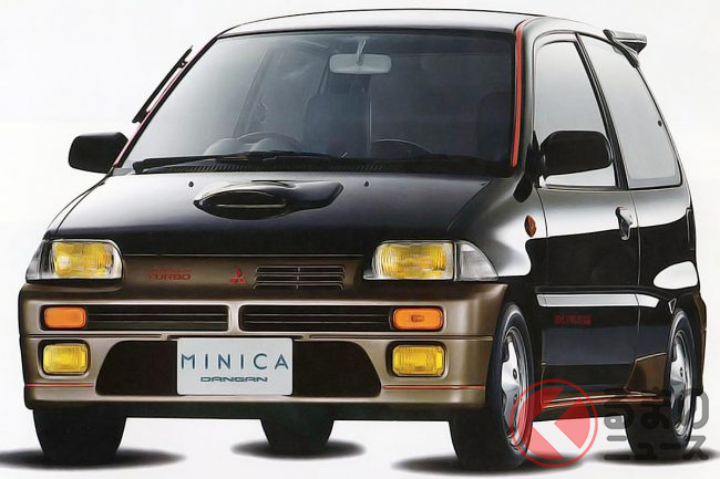 ダイハツが斬新「4人乗り軽トラ」を提案！ 旧車レトロな「“丸目”ライト」×パステルグリーンがめちゃカワイイ！屋根開きスタイルの「バスケット」はアウトドアに最適な1台 くるまのニュース ｄメニューニュース NTTドコモ