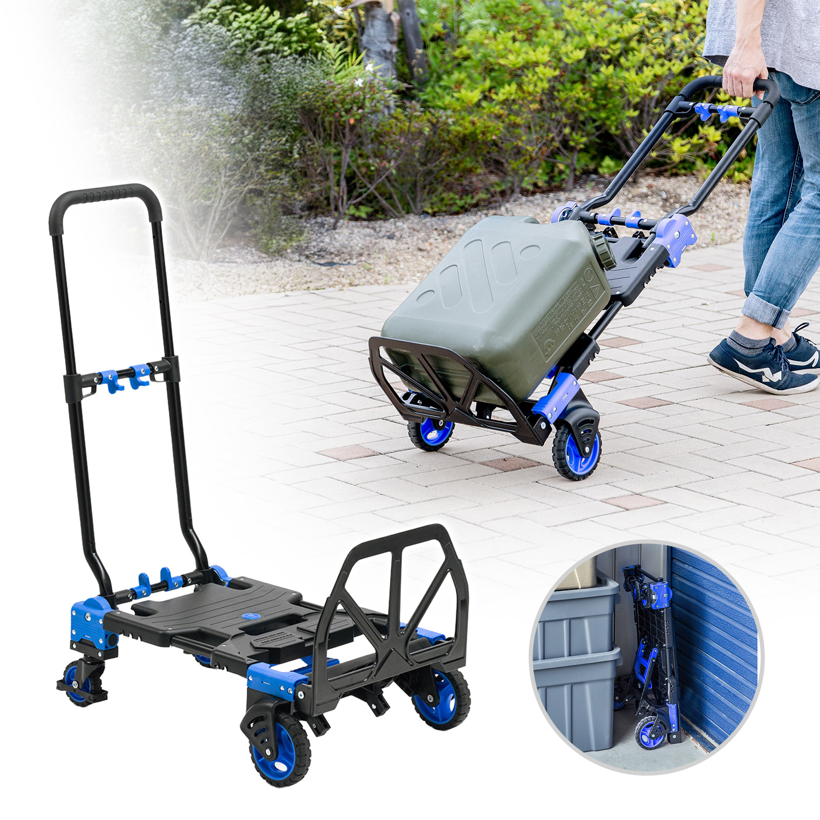 キャリーワゴン 大容量 50L キャリーカート 折りたたみ コンパクト アウトドア 海 BBQ 運搬 荷物 運ぶ 台車 キャンプ 軽量 頑丈 新生活- メルカリ