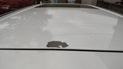 小松市 バックドア 塗装剥がれ 修理 鈑金 塗装 安い トヨタ エスティマグーネットピット