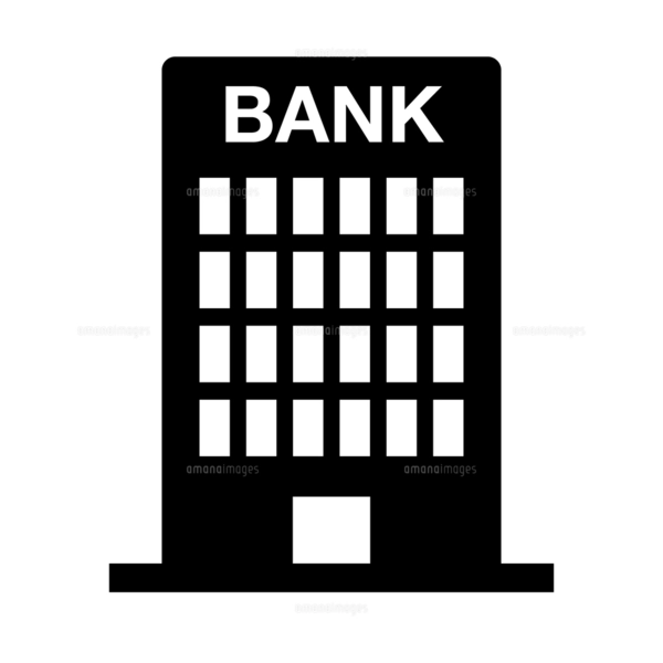 金融のアイコンブルーライン