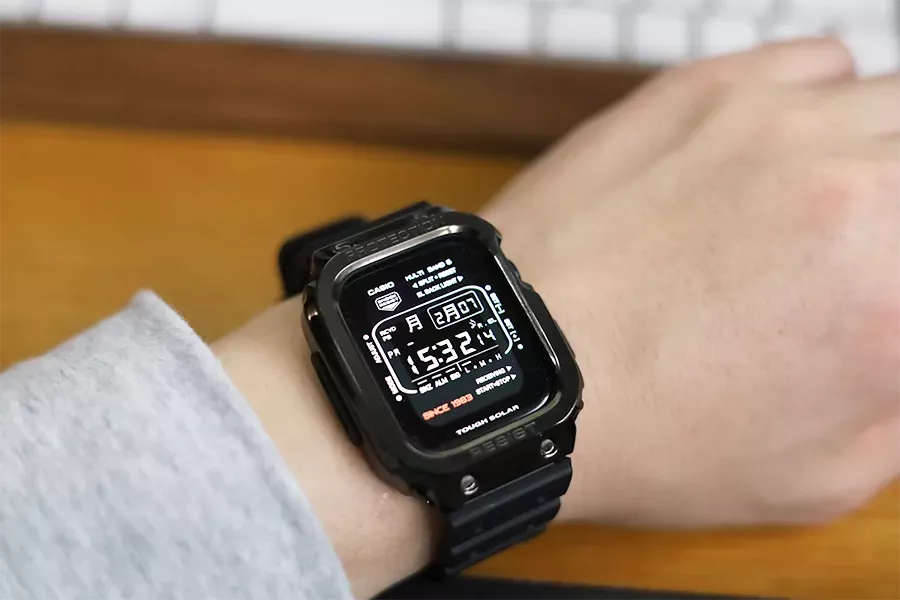 アップルウォッチ バンド 一体型 Apple Watch ジーショック ケース - メルカリ