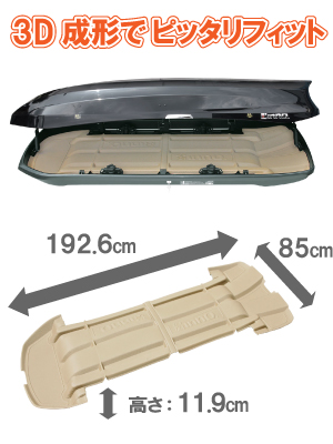 ルーフボックスインナーマット のおすすめ人気ランキング - モノタロウ