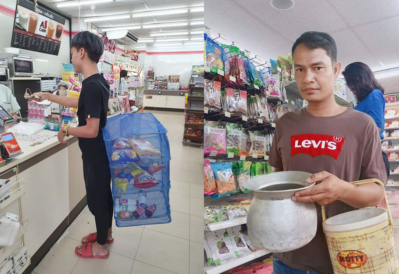 女性はタイの工芸品手織りカラフルなの手作りバッグタイの南部のストローの袋のための買い物 - かご編みのストックフォトや画像を多数ご用意 - かご編み,からっぽ, カラフル - iStock