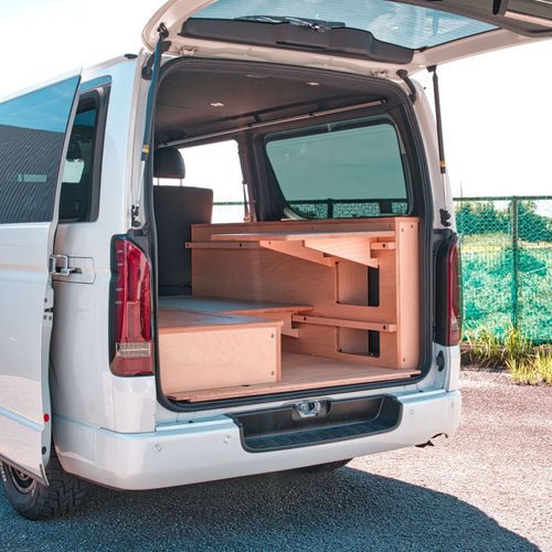 軽四キャンピングカーギャレーキット製作海外製キャンピングキット・車中泊Jagd Field