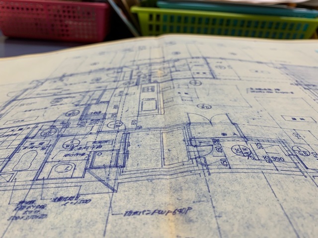 青焼き図面 古い図面 傷んだ図面の電子化図面スキャンドットコム