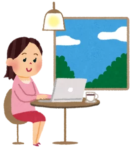 在宅勤務 テレワーク と小１の壁イラスト制作会社アットのイラストレーターブログ