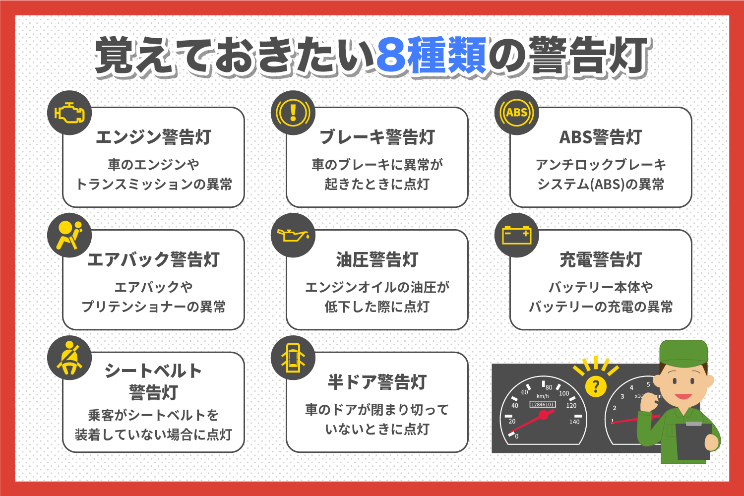 ユーザー車検は無駄に厳しい！エンジン警告灯で不合格の場合の対処法
