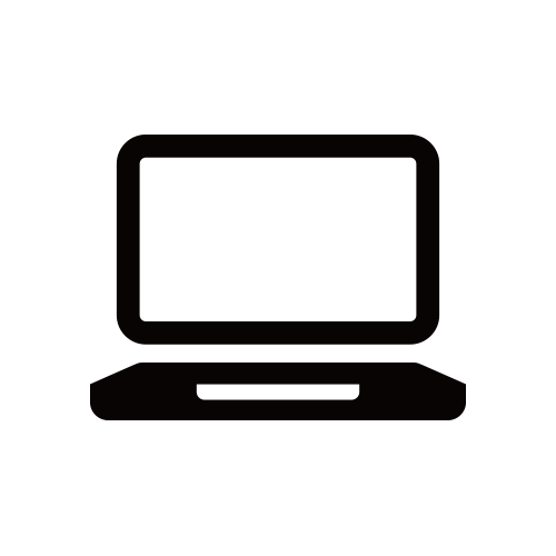 ノートパソコン オフ- かわいいフリーイラスト素材集 ぴくらいく 商用利用可