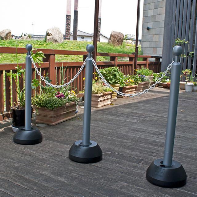 楽天市場 車止め ポール 置く だけの通販