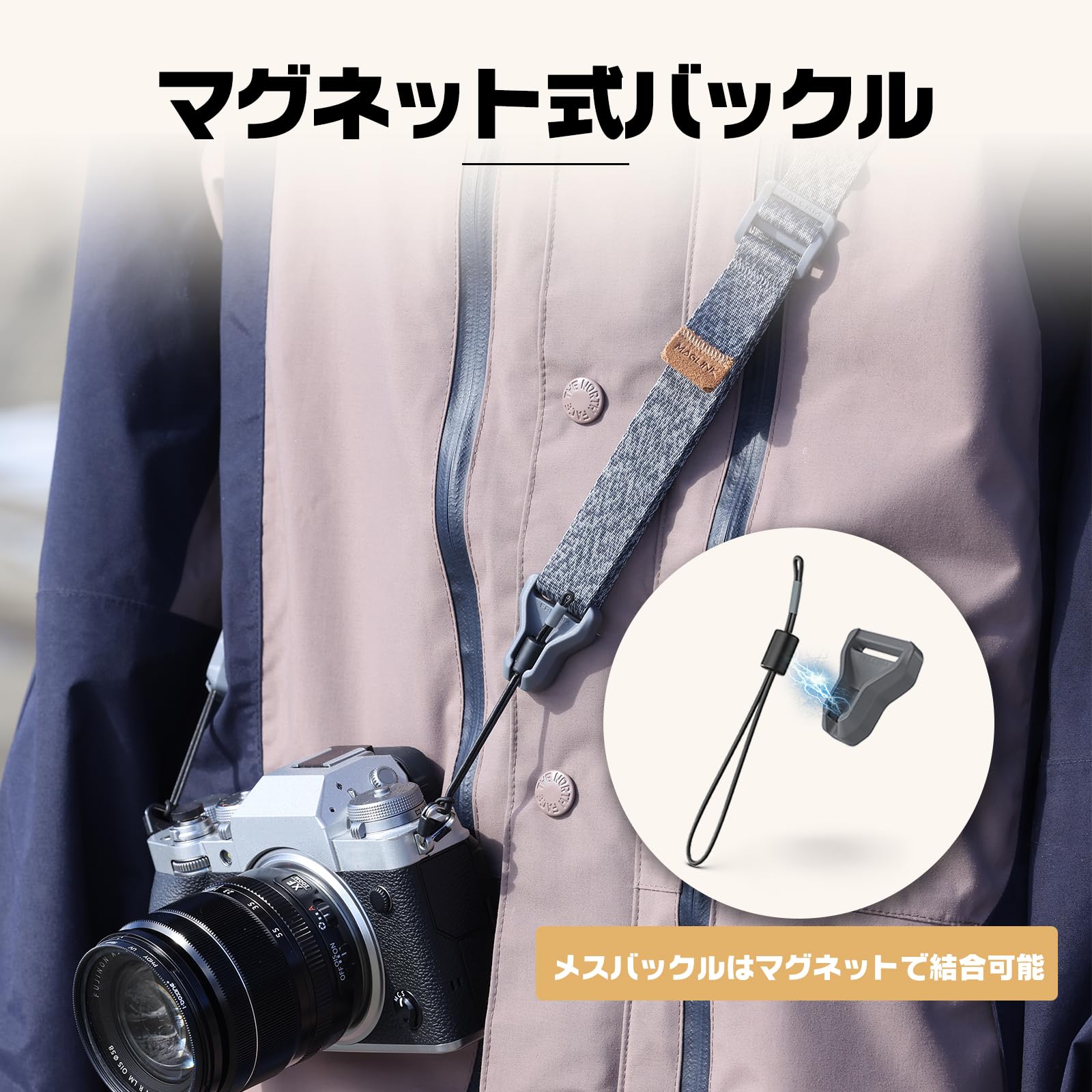 Falcam Maglink クイックマグネットバックル ショルダーストラップ Pro 3145