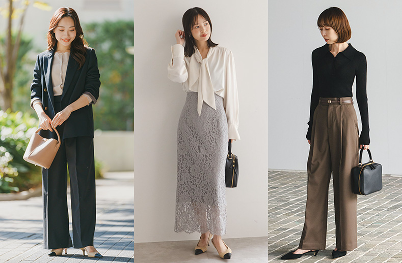 2025年 夏のオフィスカジュアル30選涼しくきちんと感のあるレディース通勤コーデ特集