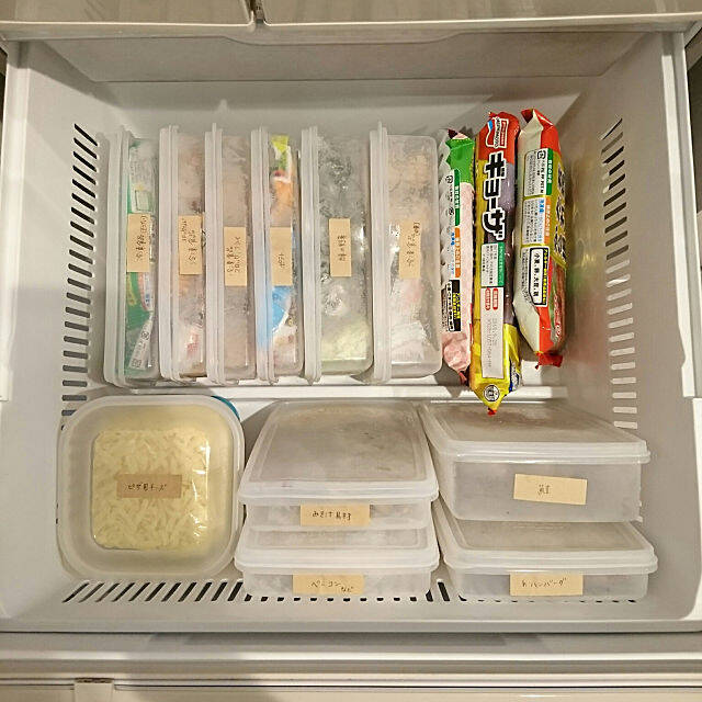 考えた人天才！ セリア の仕切り付き保存容器はおかずストックにちょうどいい◎ラク飯でラクしよう！イチオシichioshi