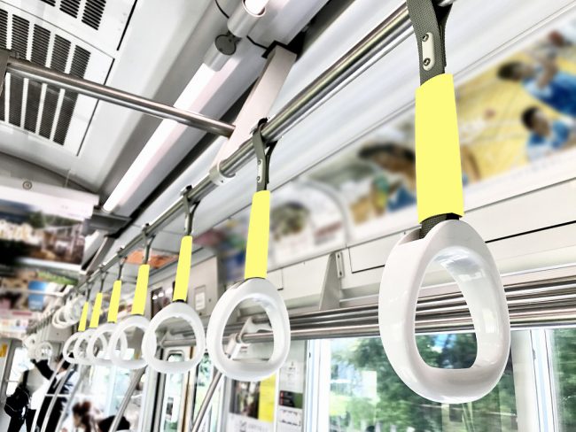 RYODEN Tii!」吊手 つり革 広告掲出のお知らせ都営地下鉄・名古屋市営地下鉄